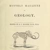 Title page from The Geologist