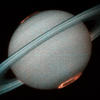 Aurora around the southern pole of Saturn